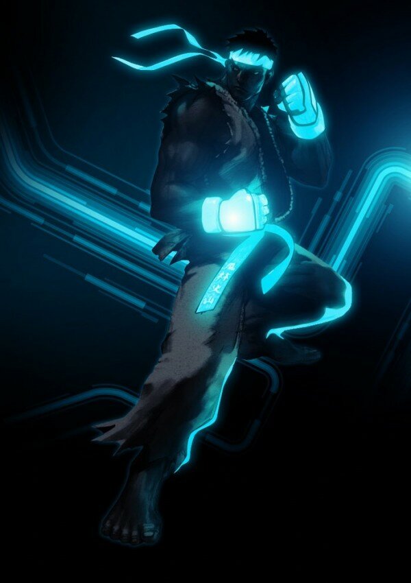 Street Fighter Tron