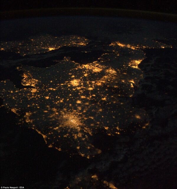UK from ISS