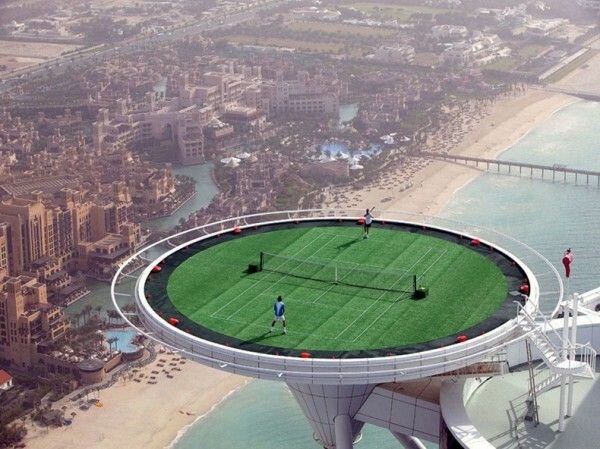 Burj Al-Arab Tennis Court