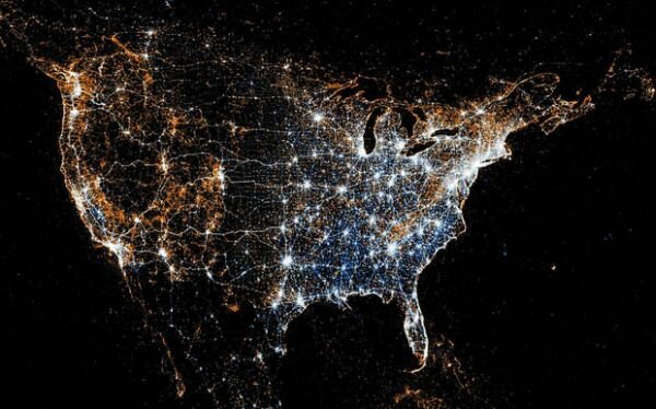flickr twitter heat maps by Eric Fischer