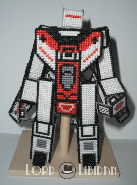 Jetfire Cross Stitch