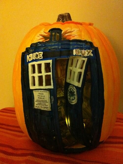 Tardis Jack O’Lantern