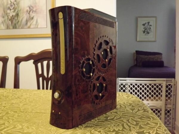 XBox 360 Case Modded Into A Classic Look