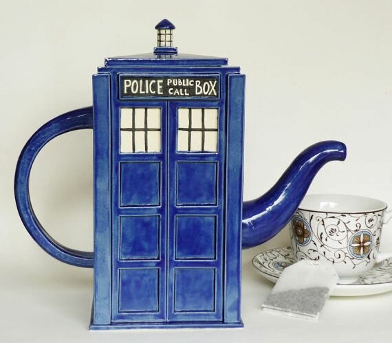 Tardis Teapot