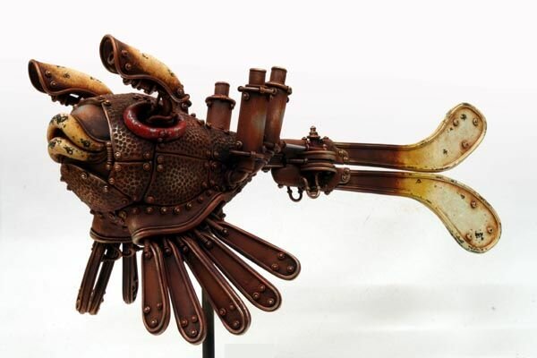 Animal Cyborg Sculptures
