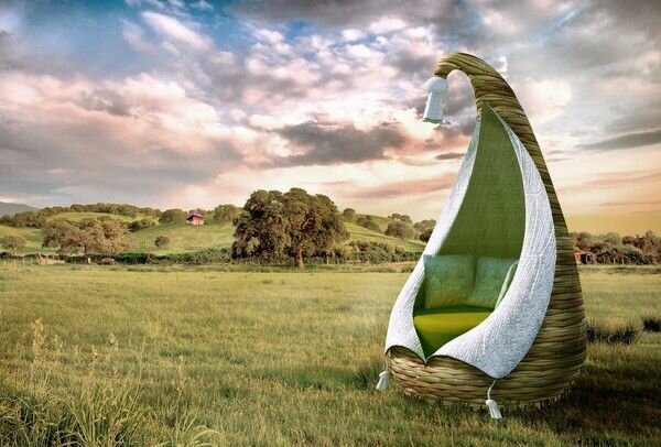There Can Be No Denying the Comfort of the Cocoon Chair