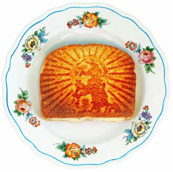 Get Jesus on Your Toast As Grilled Cheesus