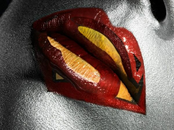 Superheroes Lip Art_2