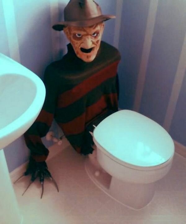 freddy krueger toilet tank cover
