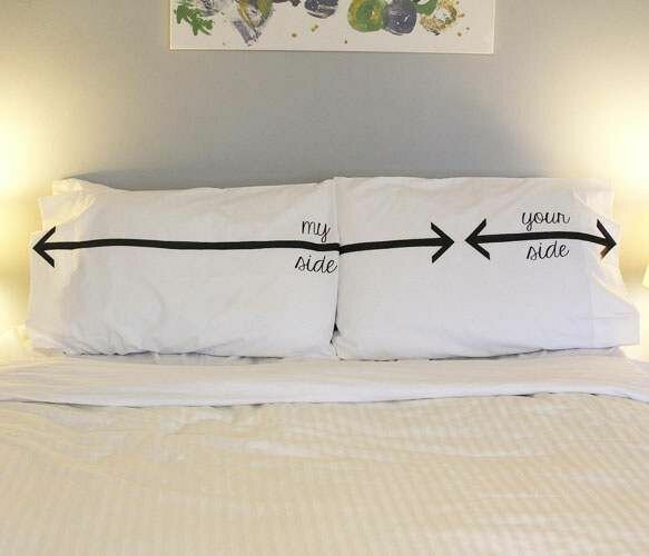 Your Side/My Side Pillow Cases