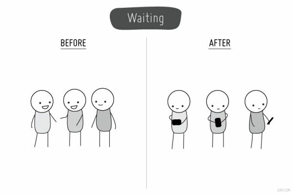 Life Before and After Cell Phones