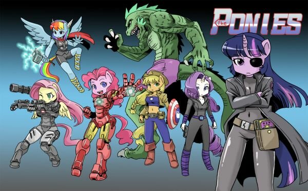 The Avenger Ponies