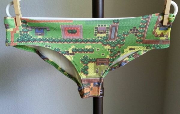 Never Lose Your Way: Zelda Map Underwear