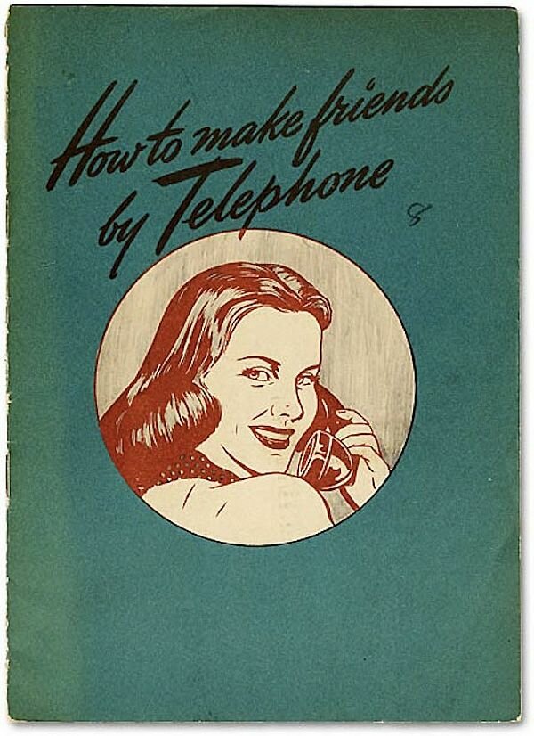 How to Make Friends By Telephone: A Guide From the 1940s