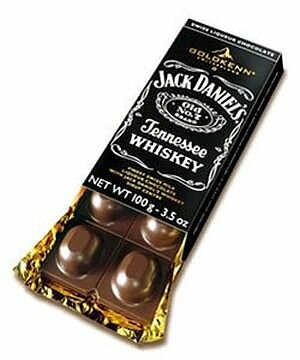 Jack Daniels Infused Chocolate Bars