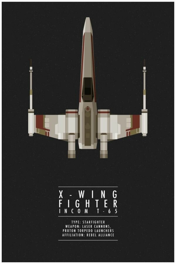 Prints Are Your Introduction to Star Wars Fighters