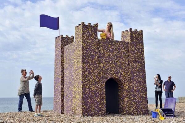 Let’s Storm and Siege This Chocolate Castle on a Beach