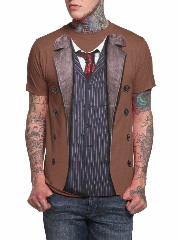 Doctor Who 10th Doctor Costume Tee