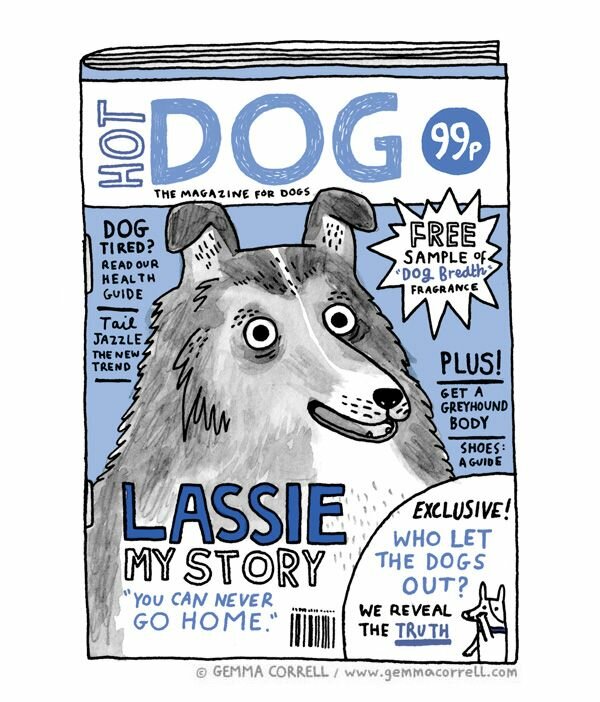 Illustrating A Dog’s Life