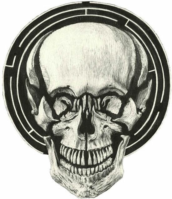 Surreal Illustrations for the Horror Novella Black Labyrinth Book II