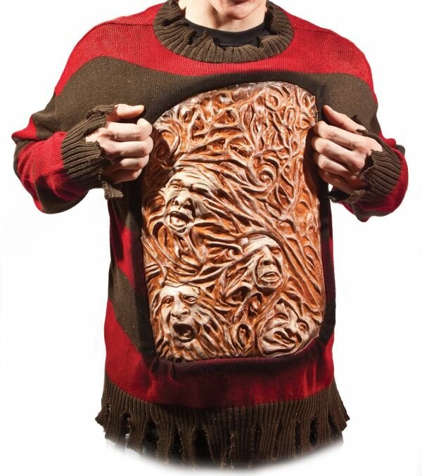 Nightmare on Elm Street Inspired Animated Sweater of Horror