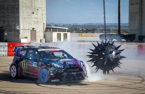 For New Gymkhana Video, Ken Block Does a Videogame-like Course