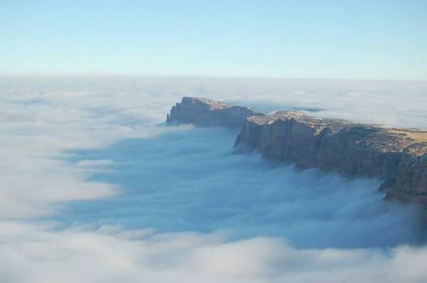 An Ocean of Clouds in the Grand Canyon